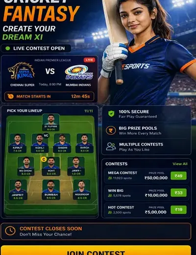 Vavadawinner (vavada winner) fantasy cricket & matchday visual 3